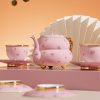 国色粉黛15头及12头中式茶具