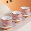 国色粉黛15头及12头中式茶具