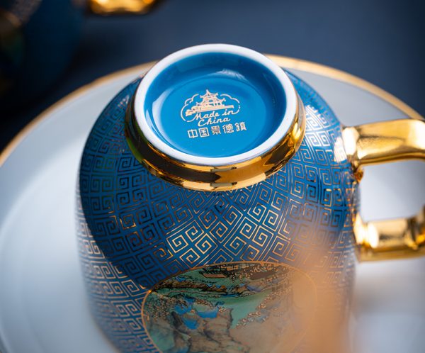 千里江山咖啡单杯&对杯