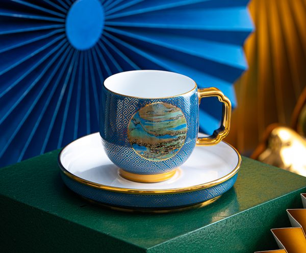 千里江山咖啡单杯&对杯