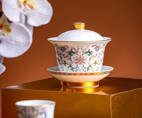 宝相韵彩12头茶具