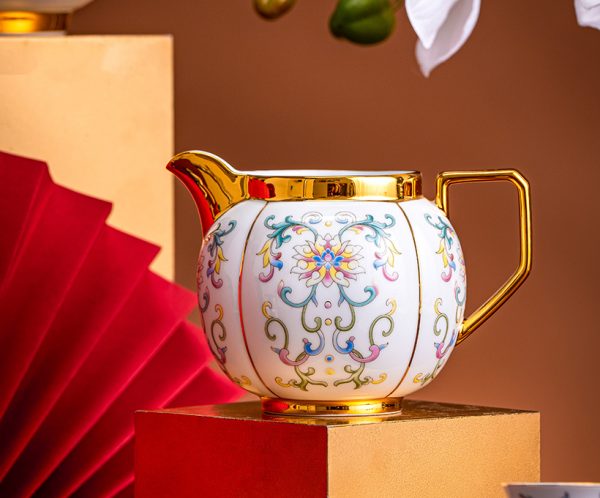 宝相韵彩12头茶具