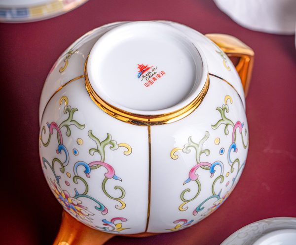 宝相韵彩12头茶具