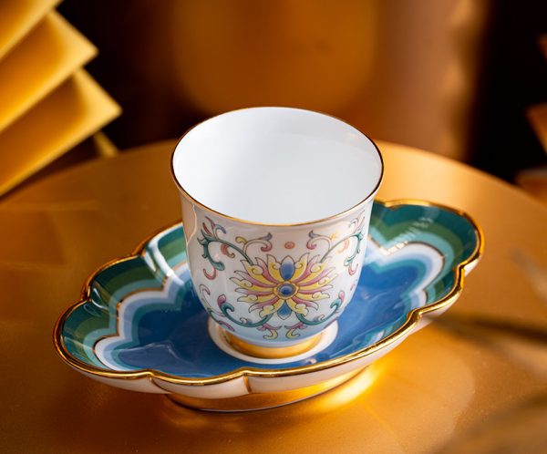 宝相韵彩14头茶具