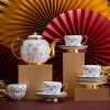 宝相韵彩10头茶咖具